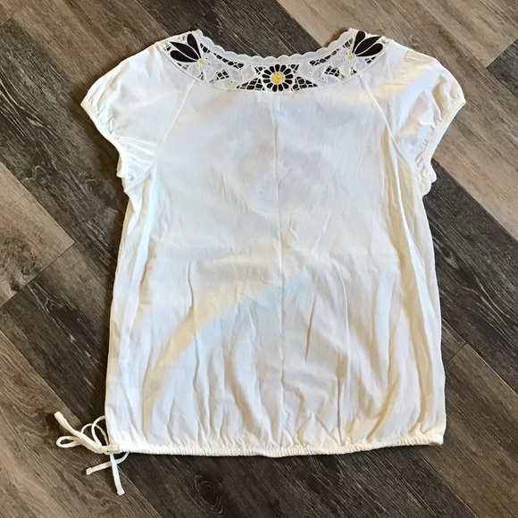 Jones NY Sport | Cream Boho Tee, EUC - Picture 2 of 4